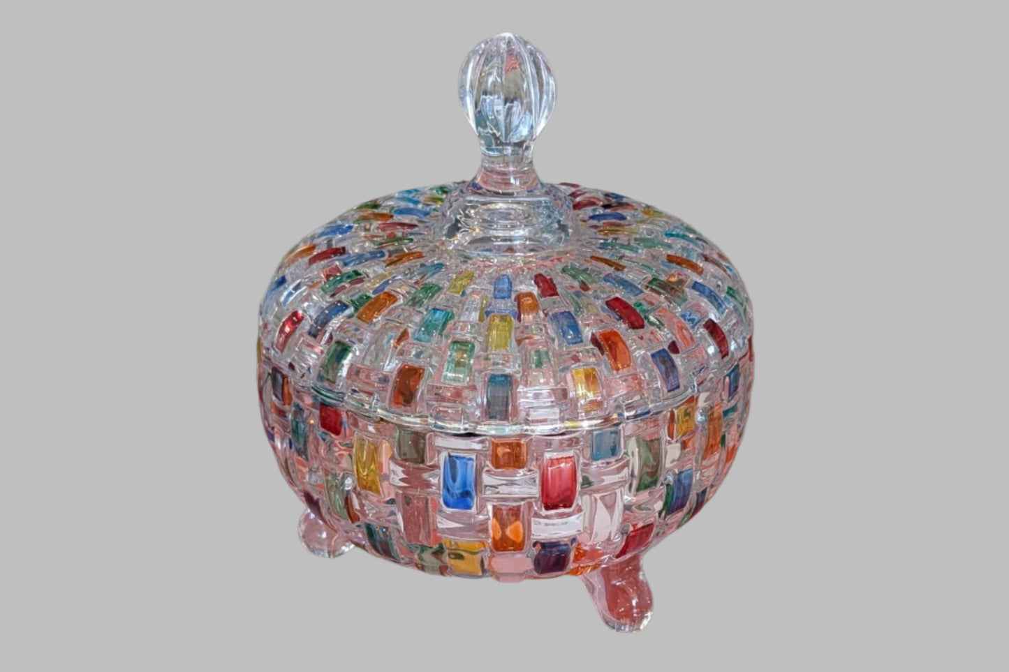 Checkered Candy Bowl
