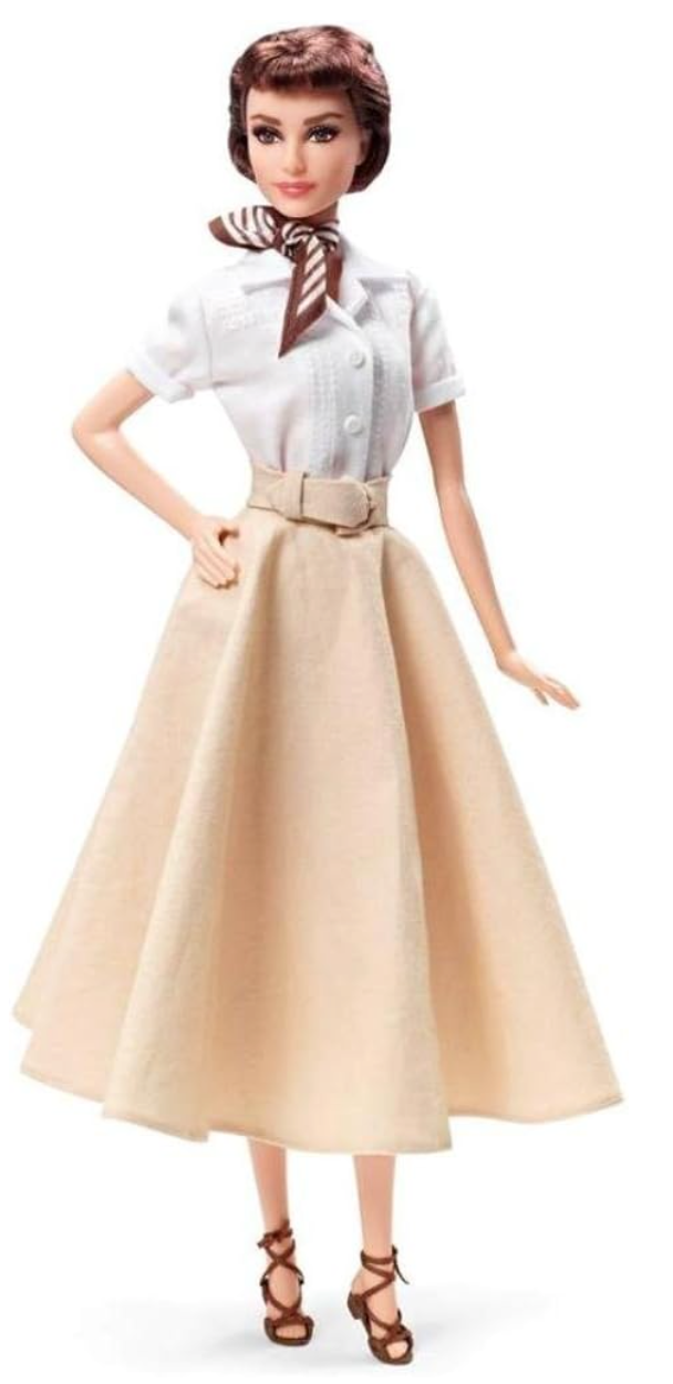 Audrey Hepburn in Roman Holiday Barbie