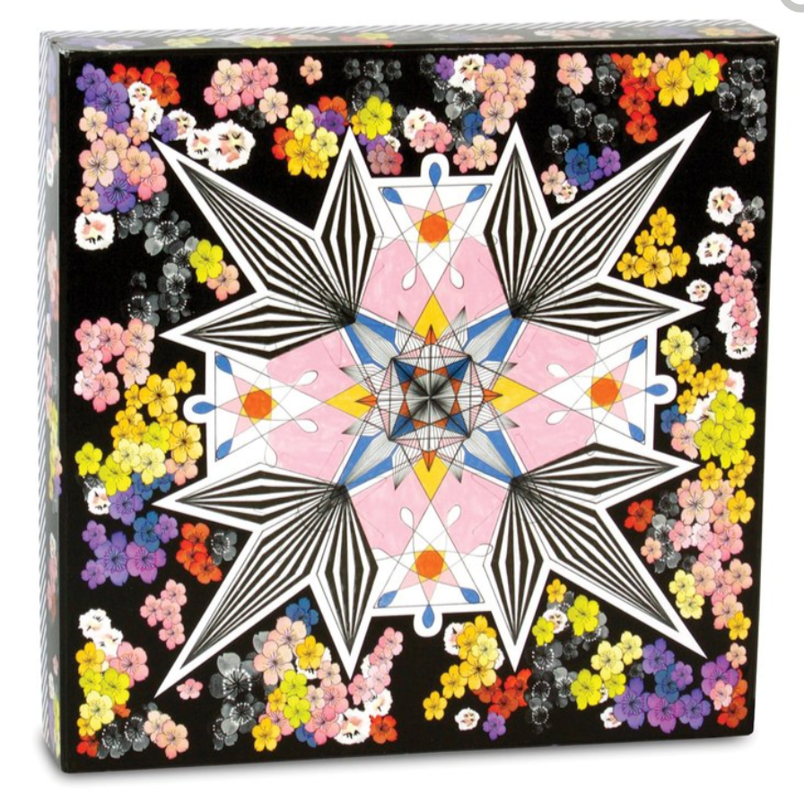 Christian Lacroix Flowers Galaxy Double Sided 500 Piece Jigsaw Puzzle