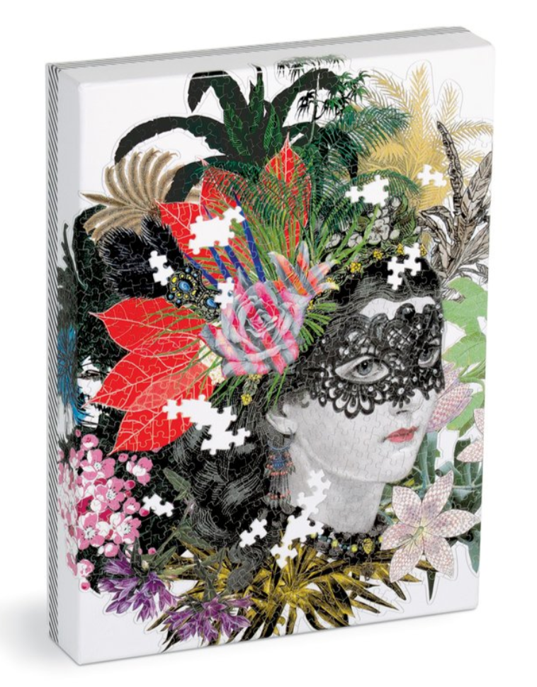 Christian Lacroix Heritage Collection Mamzelle Scarlet 750 Piece Shaped Puzzle