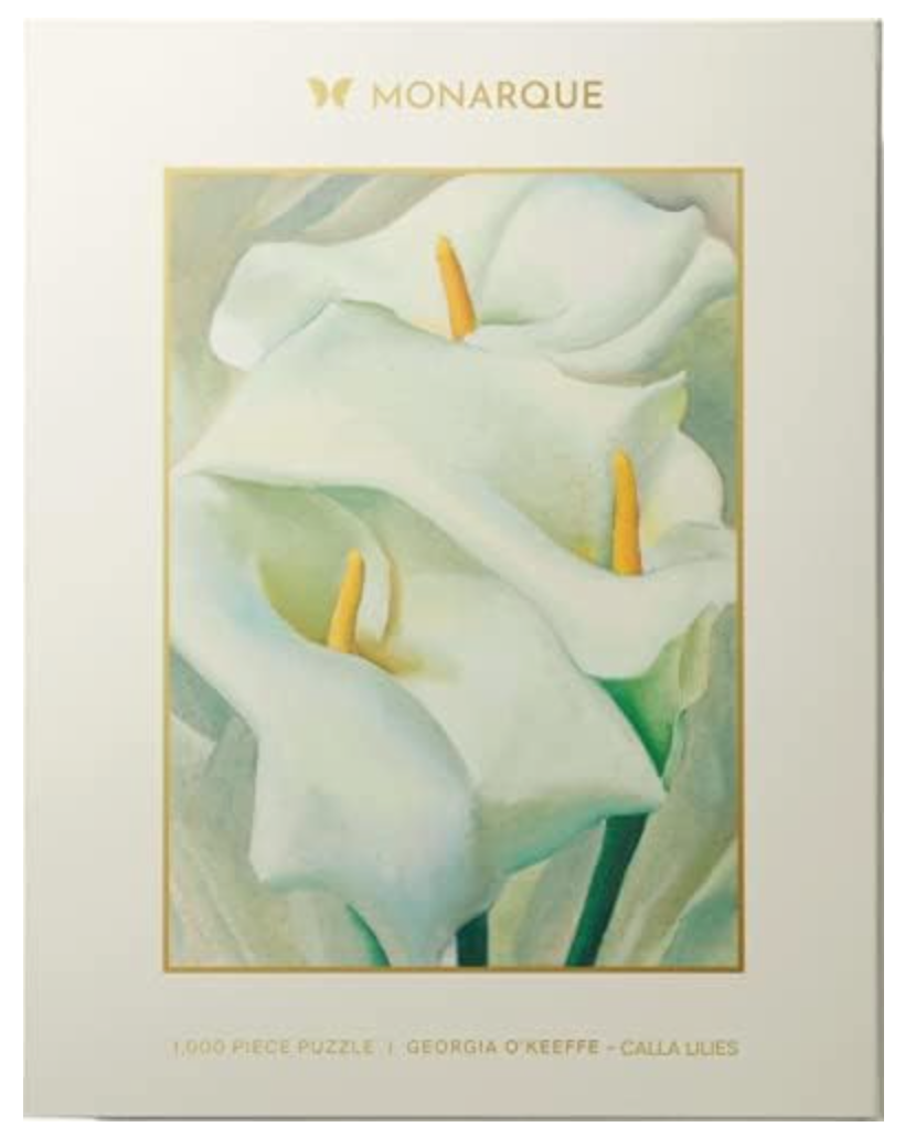 Monarque 1000 Piece Puzzle - Georgia O'Keeffe Calla Lilly