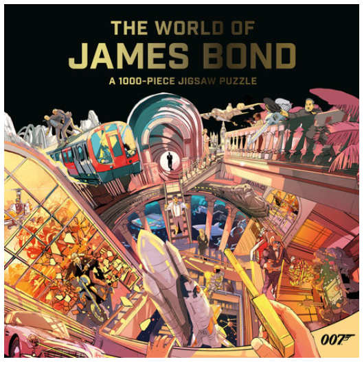 The World of James Bond: 1000 Piece Jigsaw Puzzle