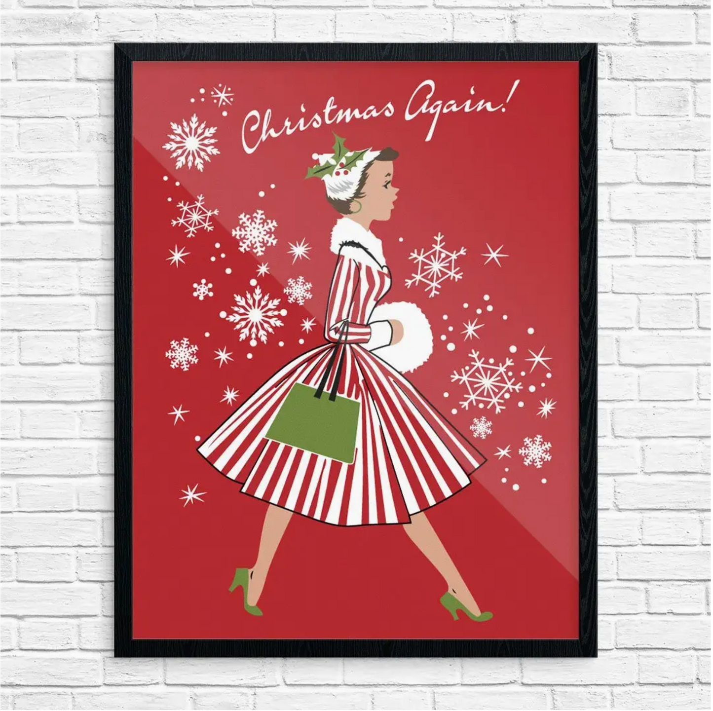 11'' X 14'' Christmas Again Print