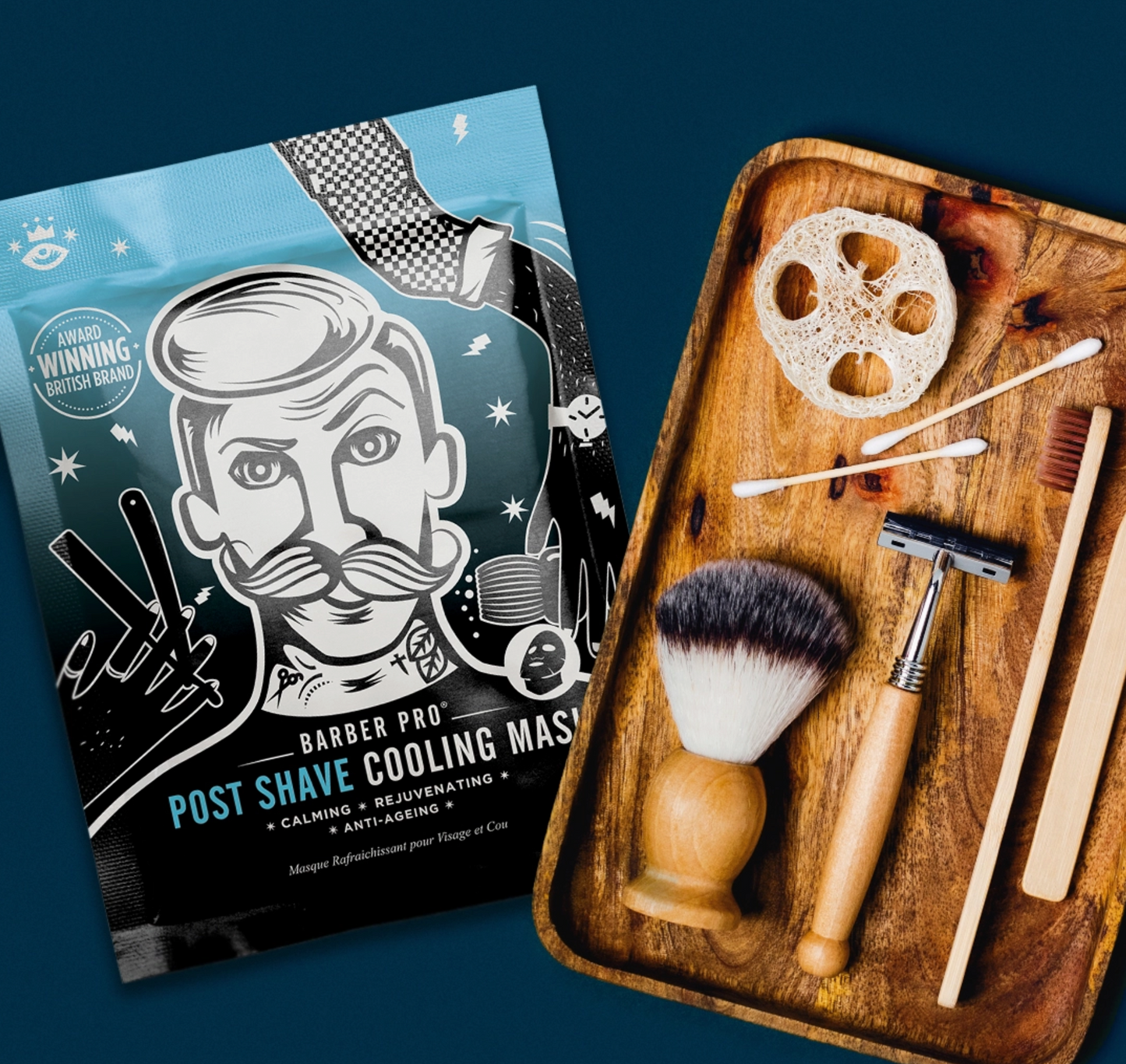 Barber Pro Post Shave Cooling Mask