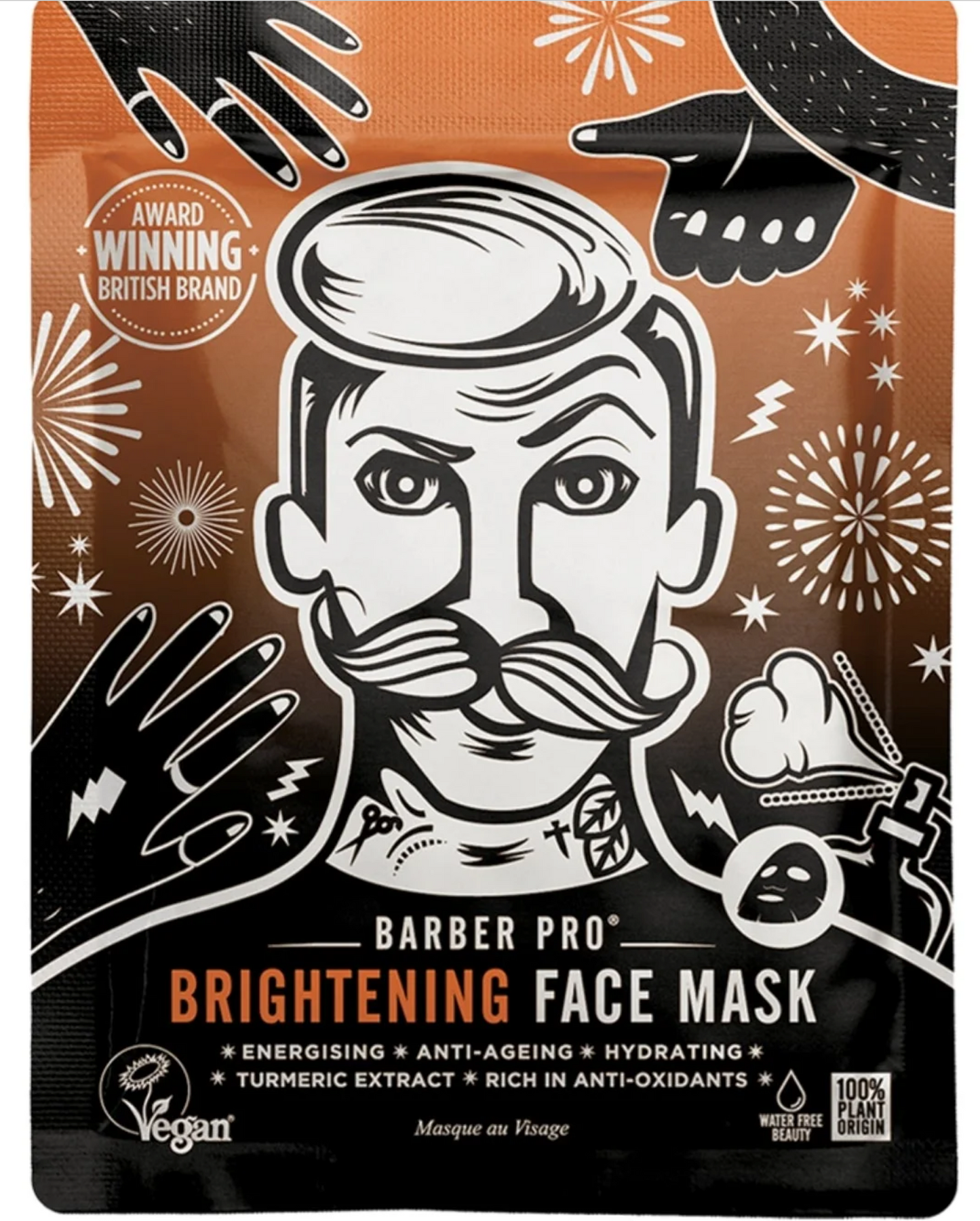 Barber Pro Brightening Face Mask