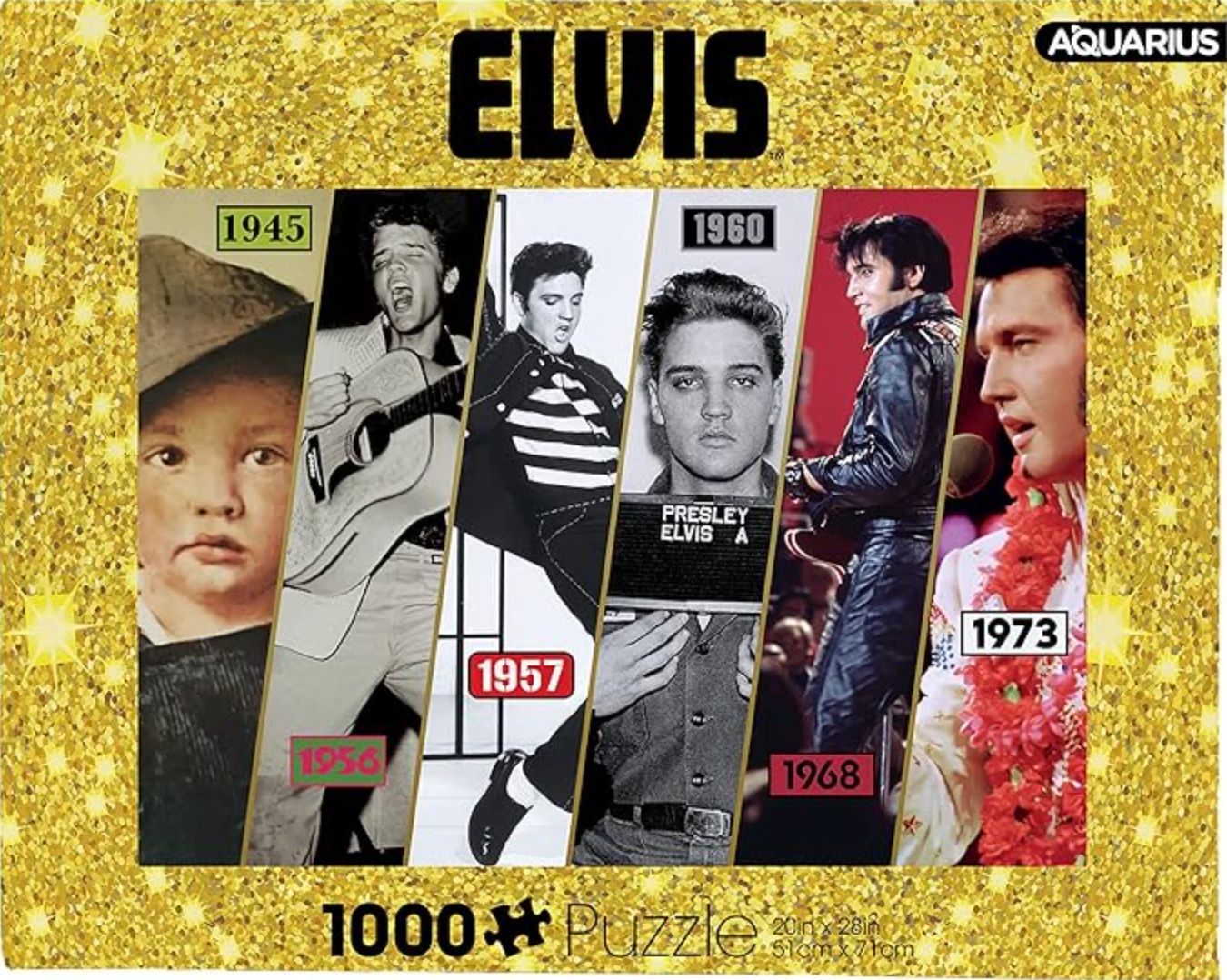 Elvis Timeline Puzzle - 1000 Pieces