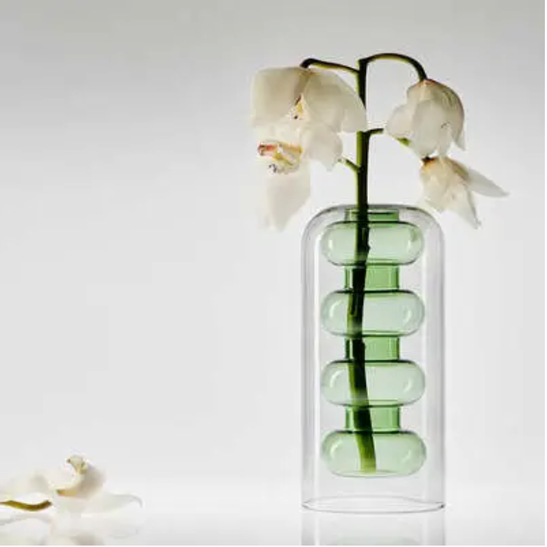 Tom Dixon Bump Green Vase