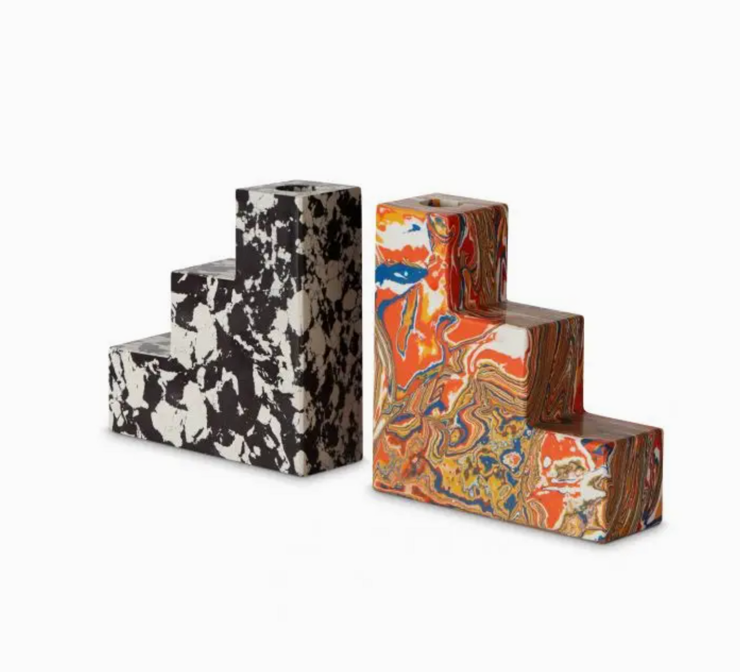 Tom Dixon - Swirl Stepped Bookends Set of 2