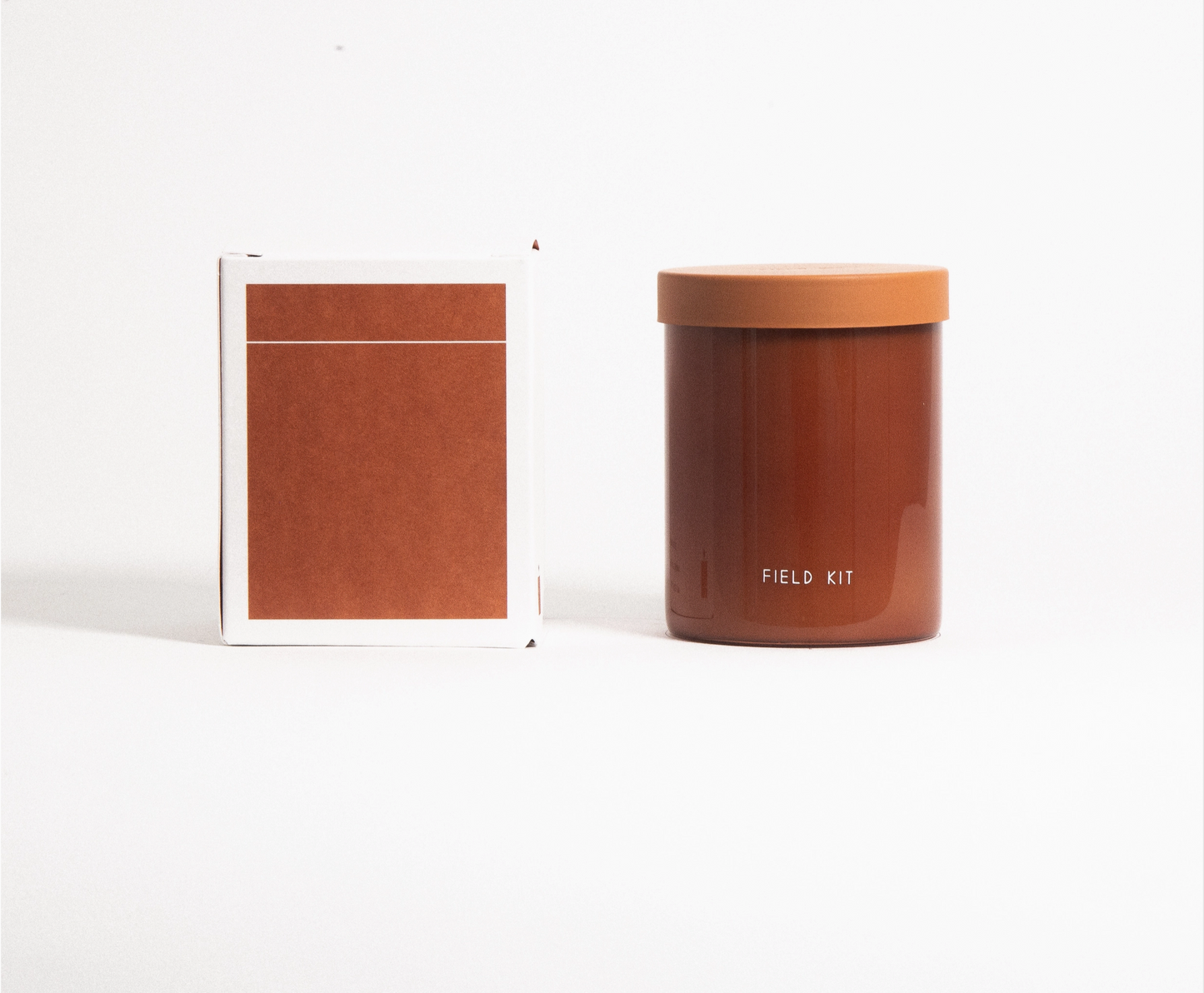 The Professor: Glass Candle by Field Kit