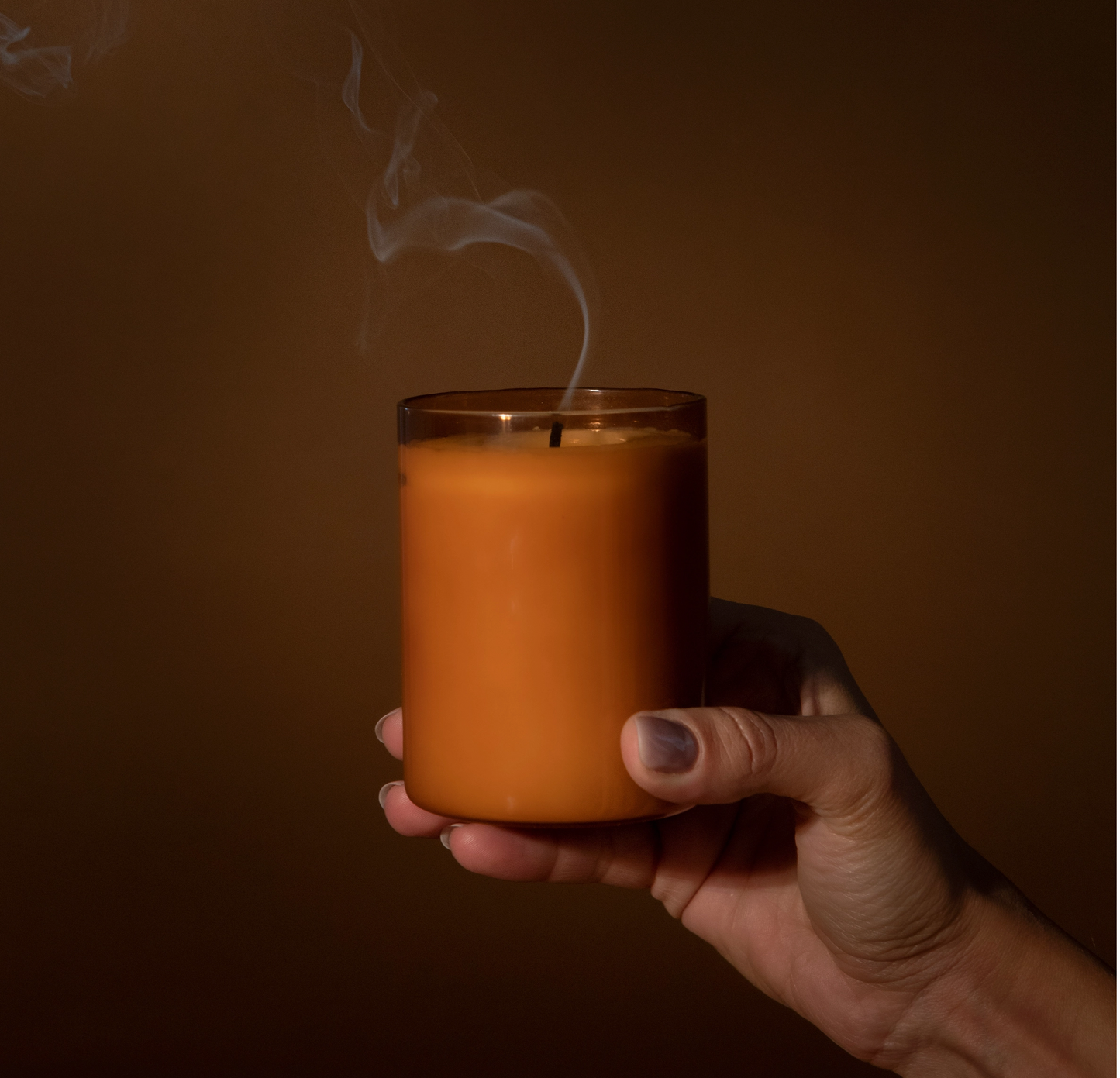 The Professor: Glass Candle by Field Kit
