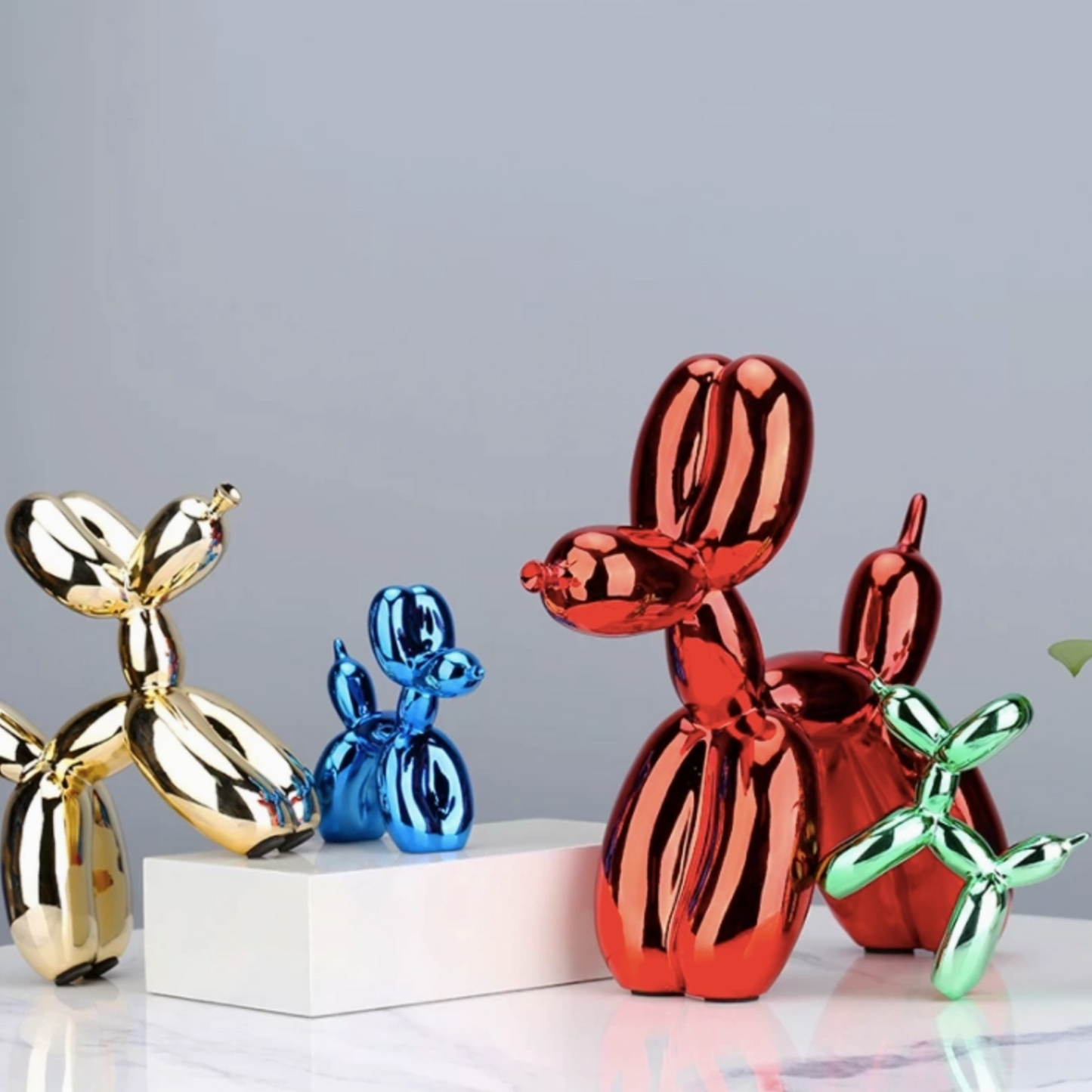 Balloon Dog Sculpture - Medium, Orange
