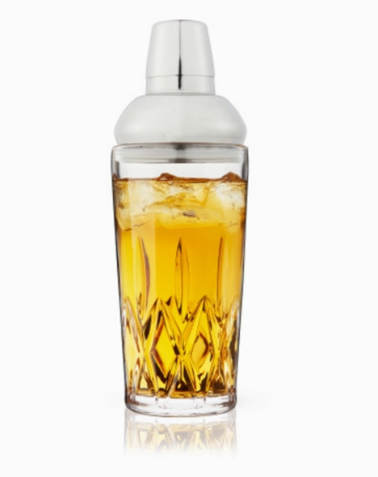 Admiral™ Crystal Cocktail Shaker w/ Built-in Strainer