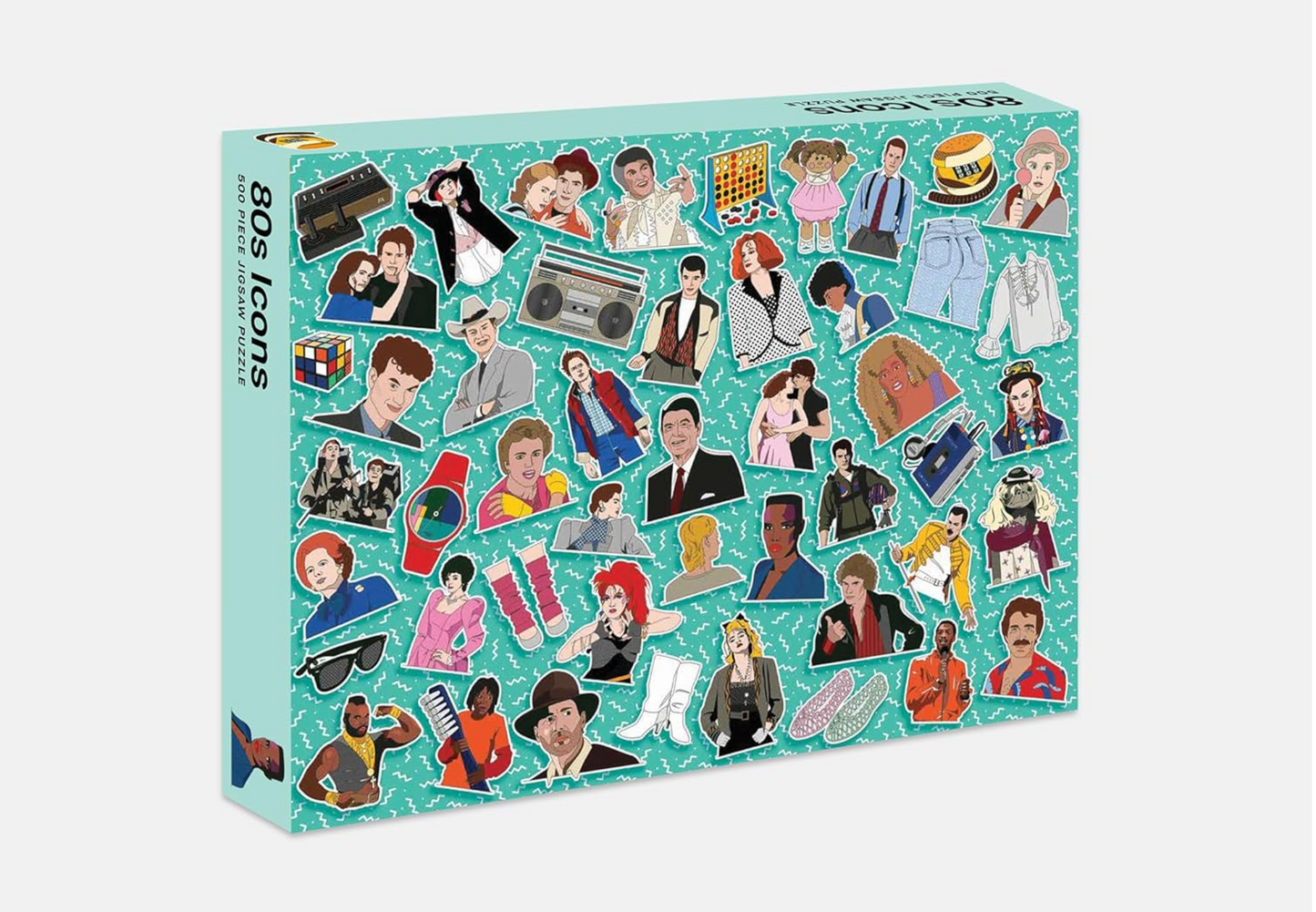 80's Icons 500 Piece Puzzle