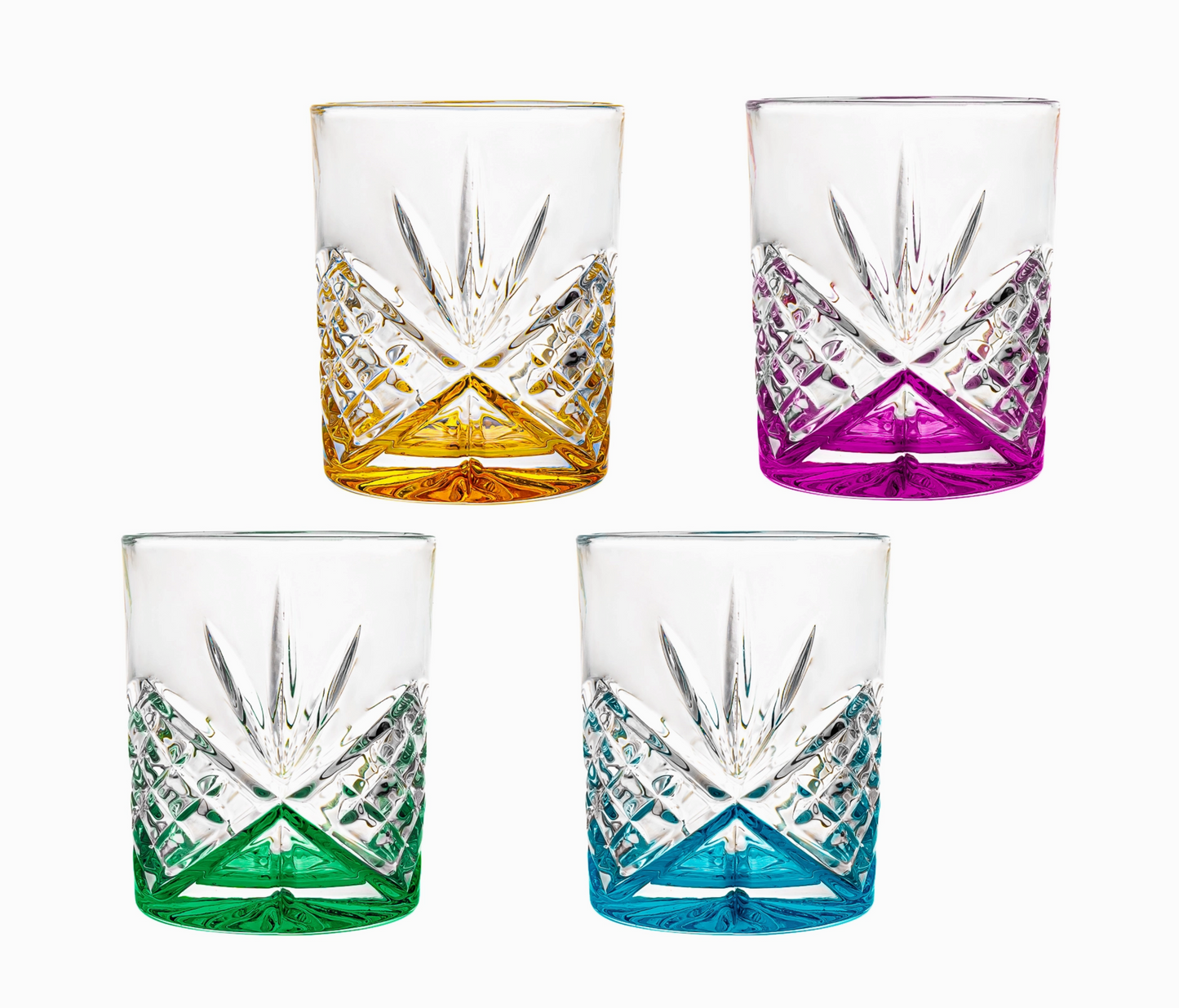 Crystal Double Old Fashioned (Set Of 4 Glasses)