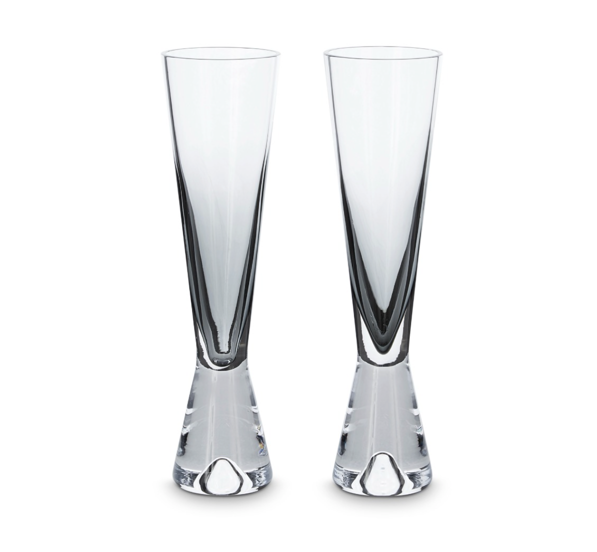 Tom Dixon Tank Champagne Glasses - Black, Set of 2