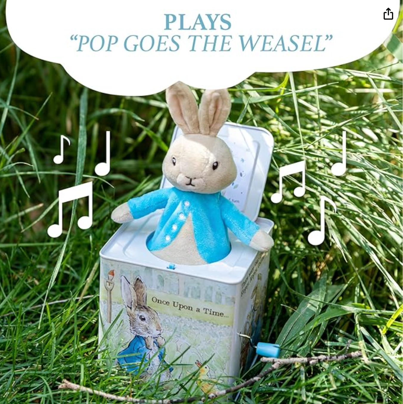 Beatrix Potter Peter Rabbit Jack-in-The-Box