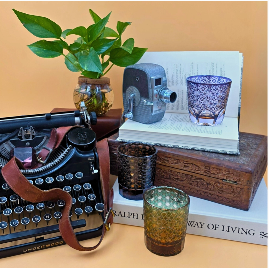 Art Deco Drink Glass