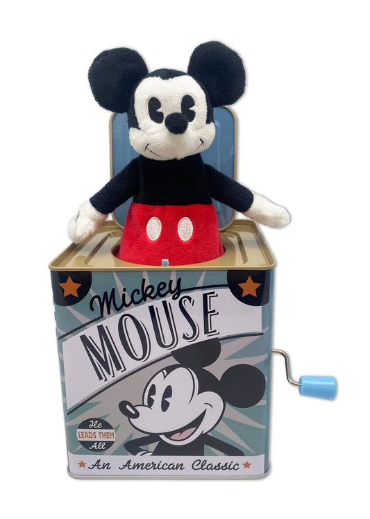 Disney Retro Mickey Mouse Jack-in-The-Box