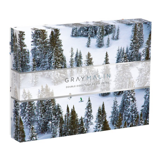 Gray Malin 'The Snow' 2-Sided Puzzle