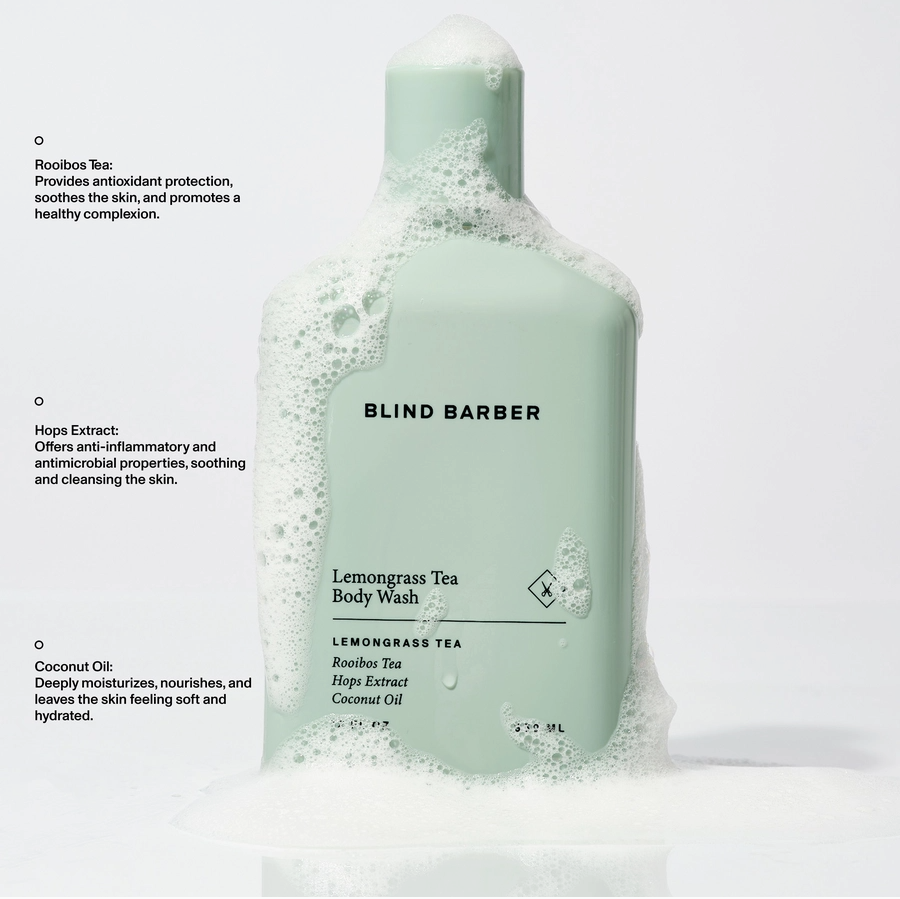 Blind Barber Lemongrass Tea Body Wash