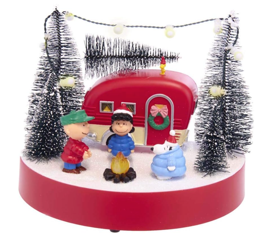 Kurt S. Adler Charlie Brown Musical Table Pieces