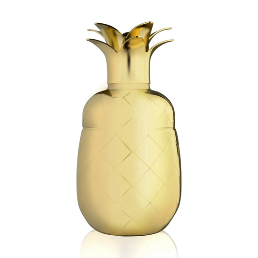 Gold Pineapple Cocktail Shaker